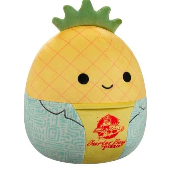 Squish mallows original “ Strange things” Maui in surfer boy pizza shirt plush - Picture 6 of 10